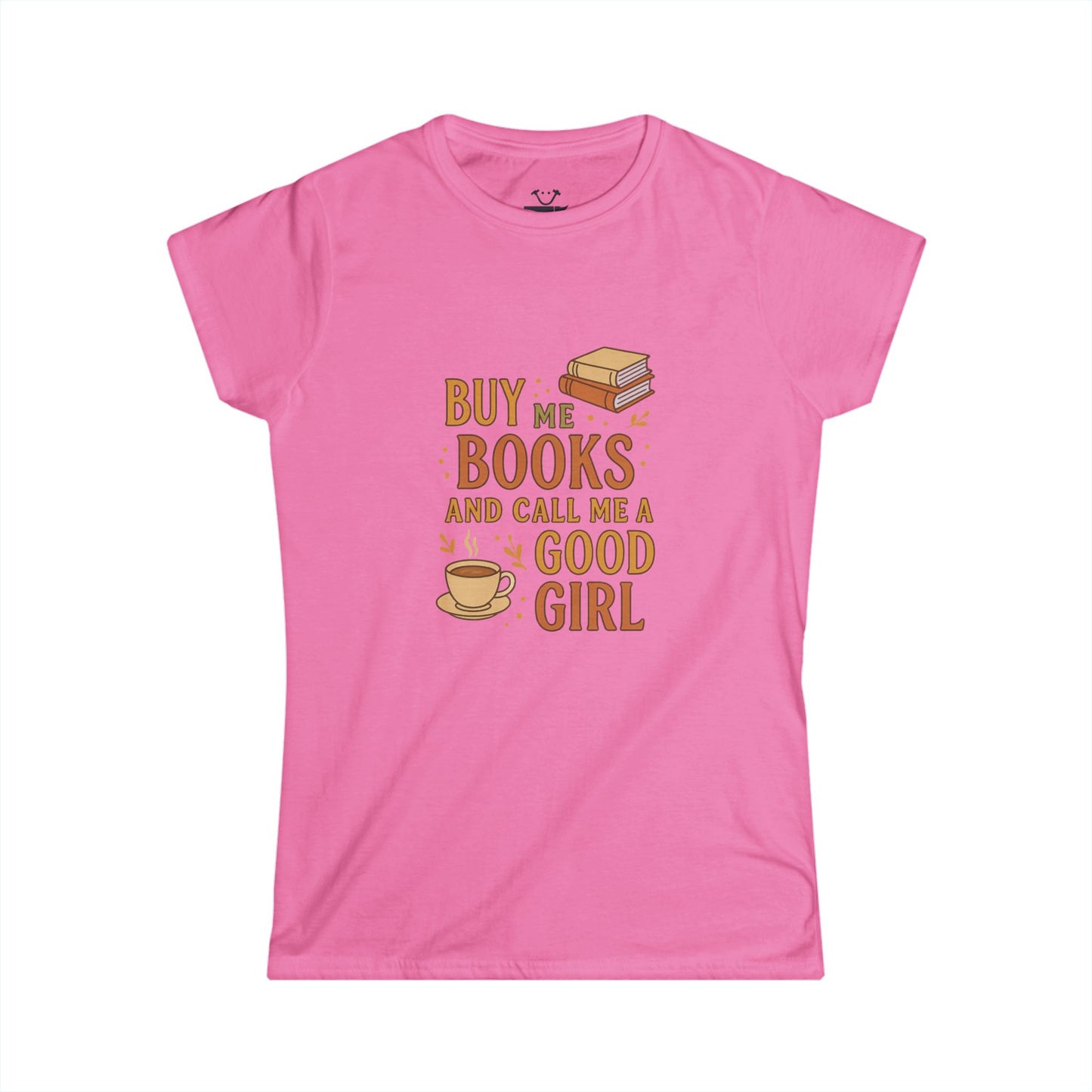 Book Lovers' Softstyle Tee, Cute Reading Shirt, Literary Gift for Her, Bookworm Apparel, Funny Quote Top