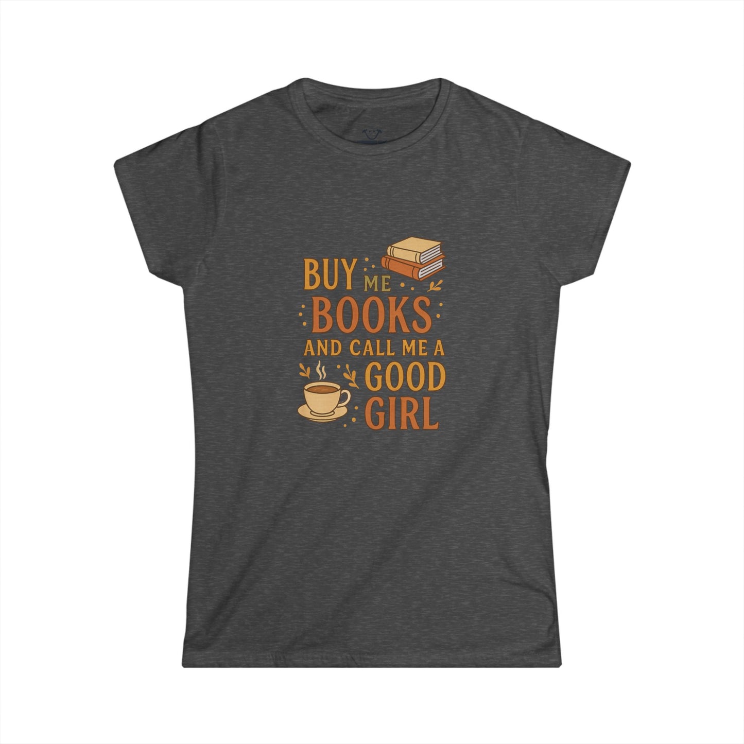 Book Lovers' Softstyle Tee, Cute Reading Shirt, Literary Gift for Her, Bookworm Apparel, Funny Quote Top