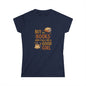 Book Lovers' Softstyle Tee, Cute Reading Shirt, Literary Gift for Her, Bookworm Apparel, Funny Quote Top