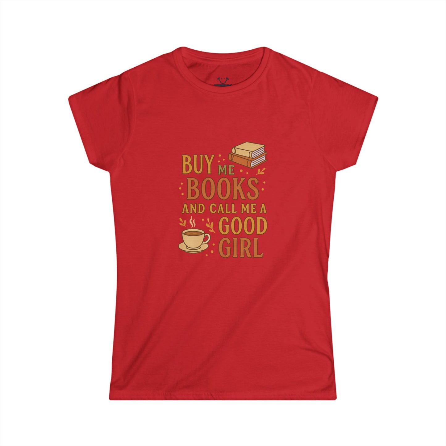 Book Lovers' Softstyle Tee, Cute Reading Shirt, Literary Gift for Her, Bookworm Apparel, Funny Quote Top