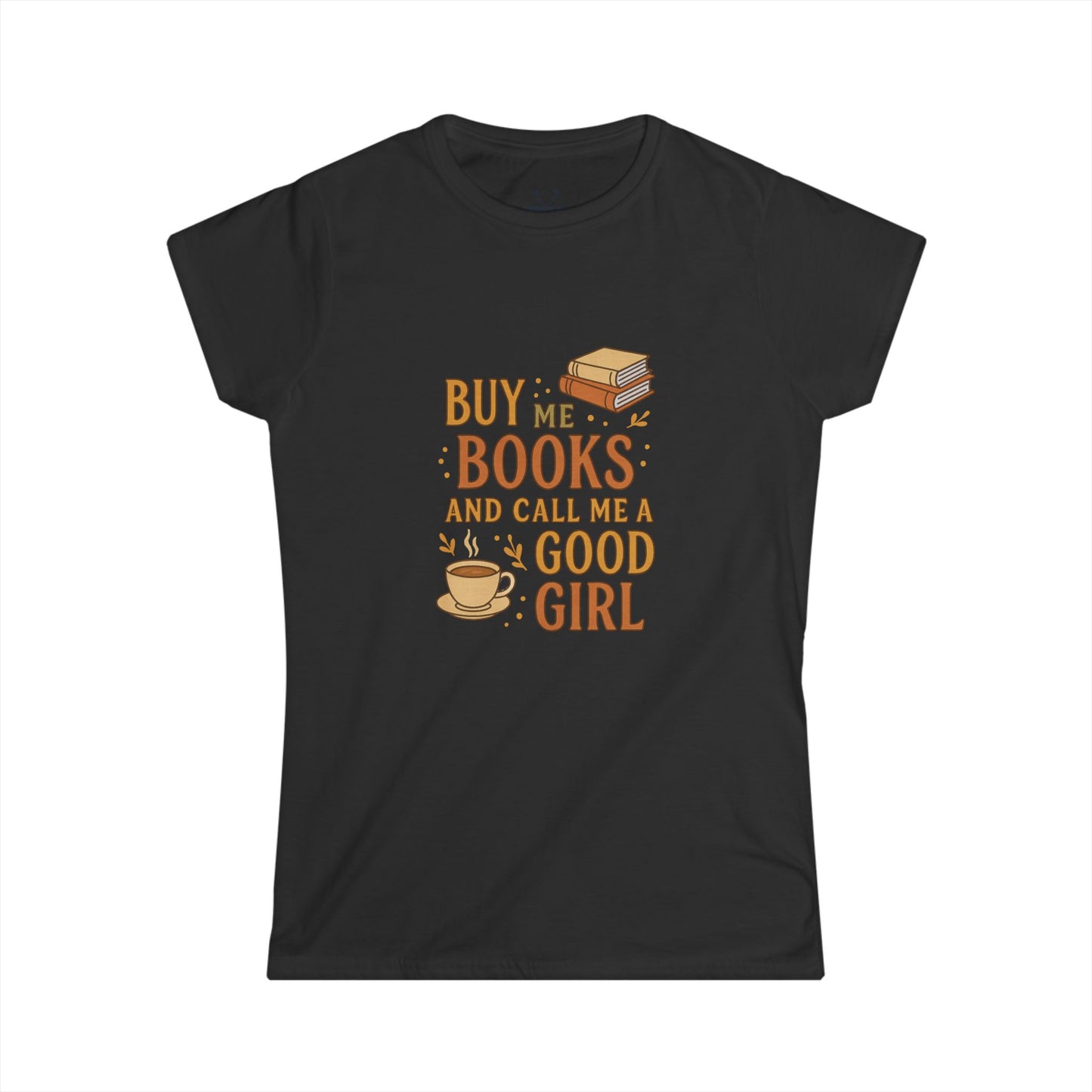 Book Lovers' Softstyle Tee, Cute Reading Shirt, Literary Gift for Her, Bookworm Apparel, Funny Quote Top